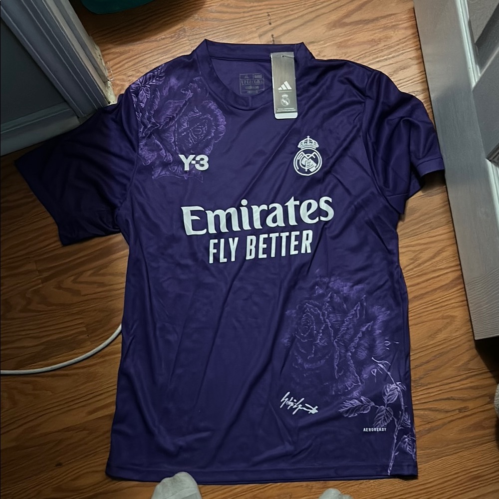 Adidas Y-3 Real Madrid Purple Jersey